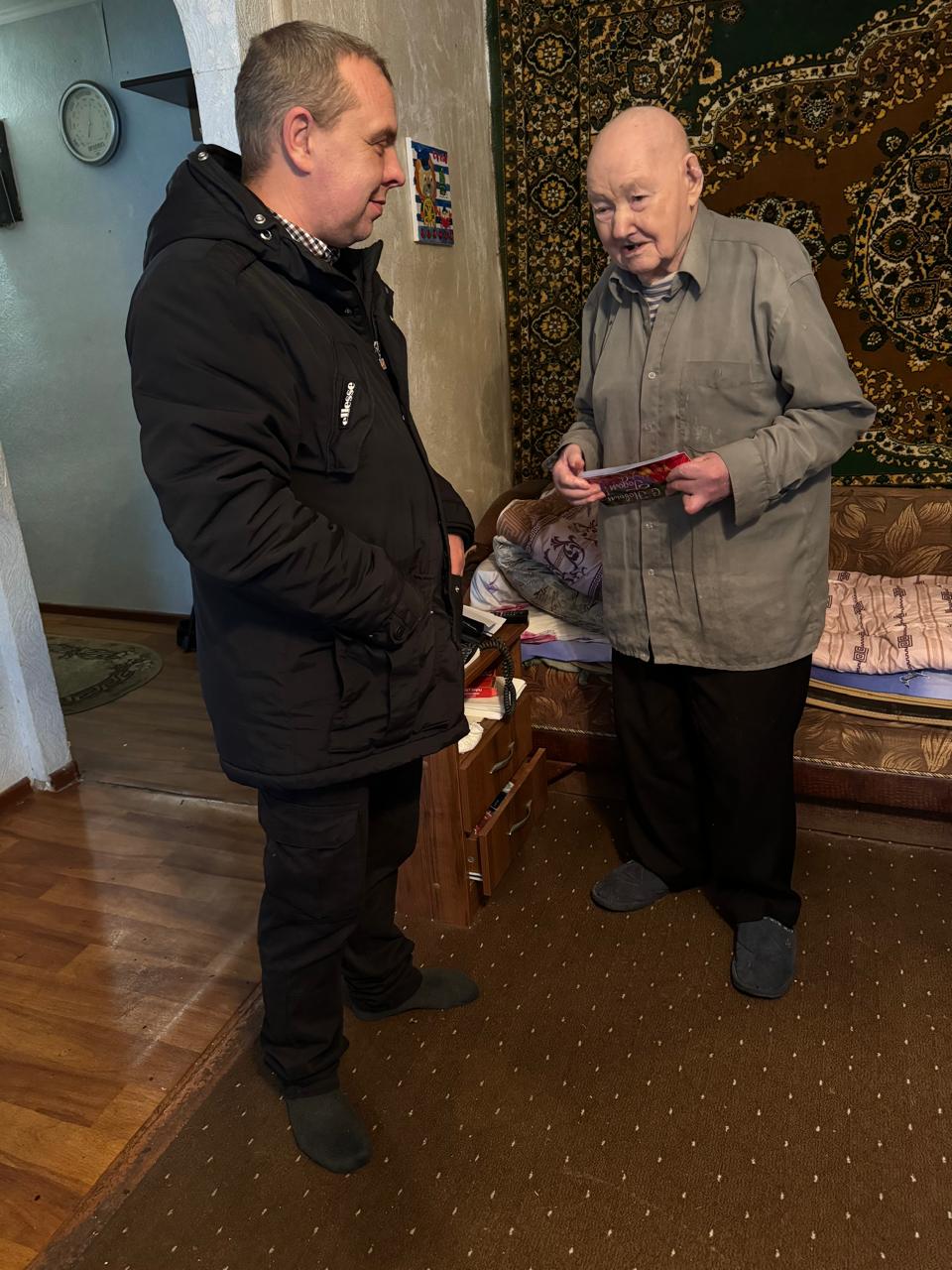 Рузские коммунисты поздравили однопартийца