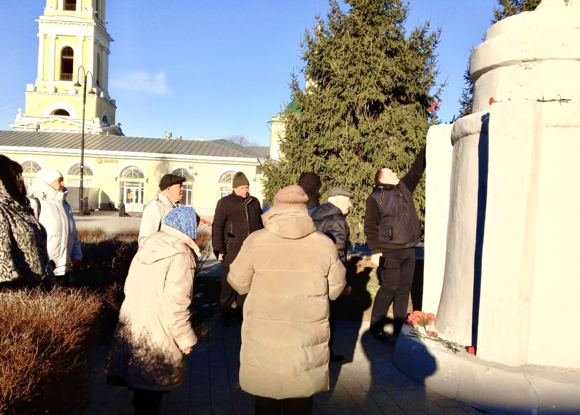 Великий Ленин: в Коломне почтили память вождя мирового пролетариата