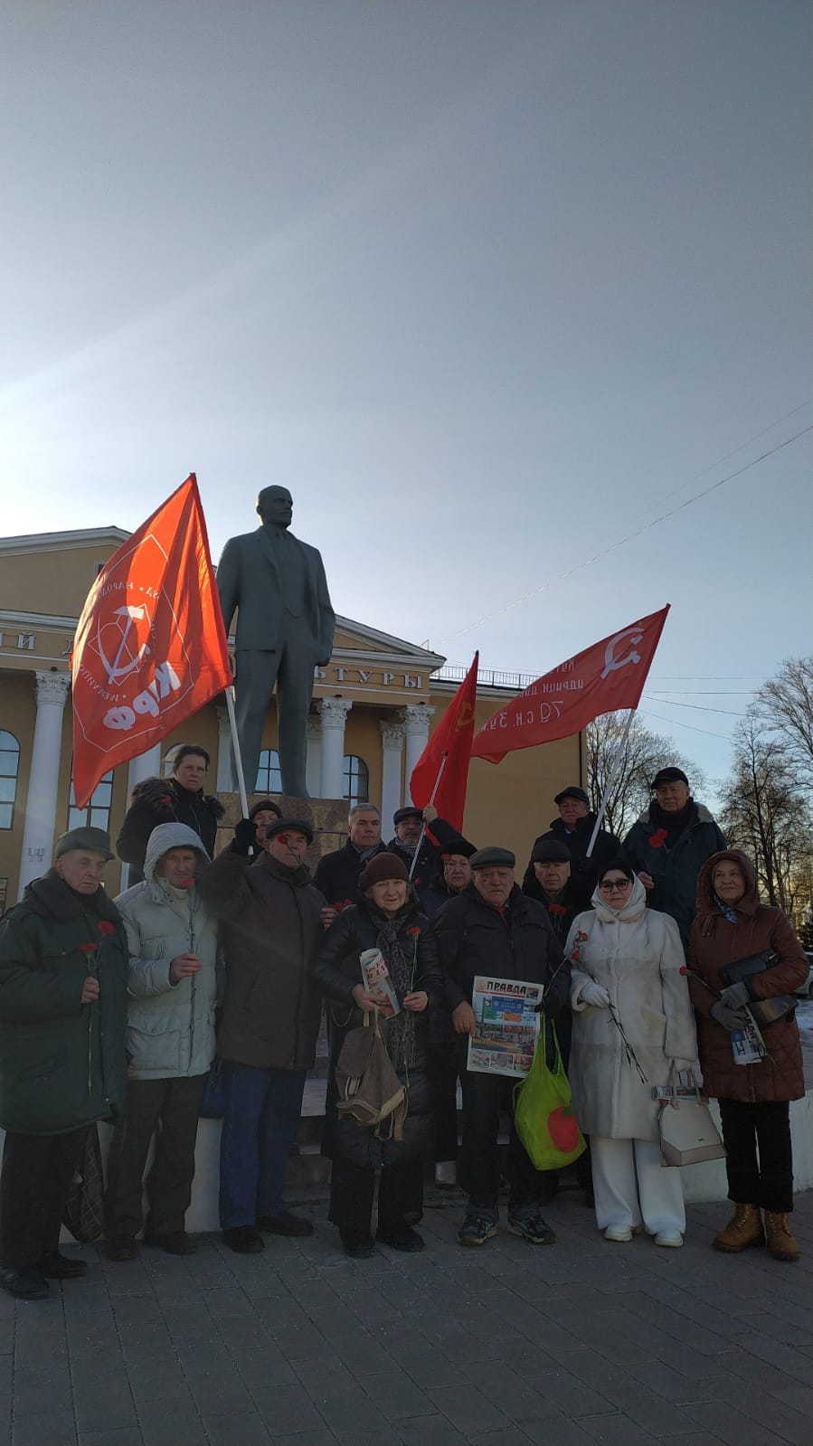 Люберчане почтили память о В.И. Ленине