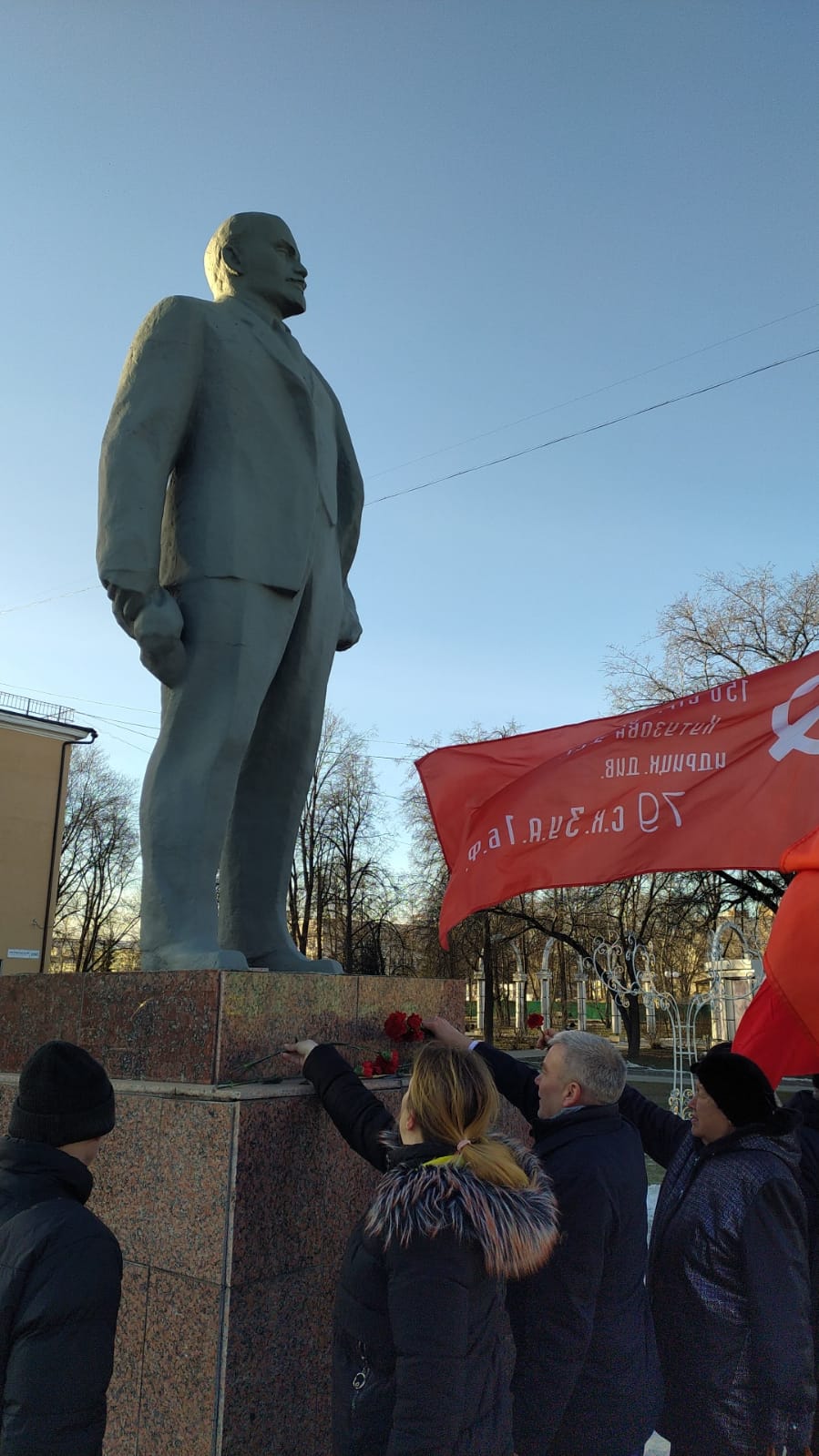 Люберчане почтили память о В.И. Ленине