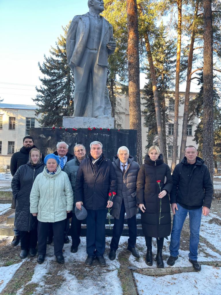Люберчане почтили память о В.И. Ленине
