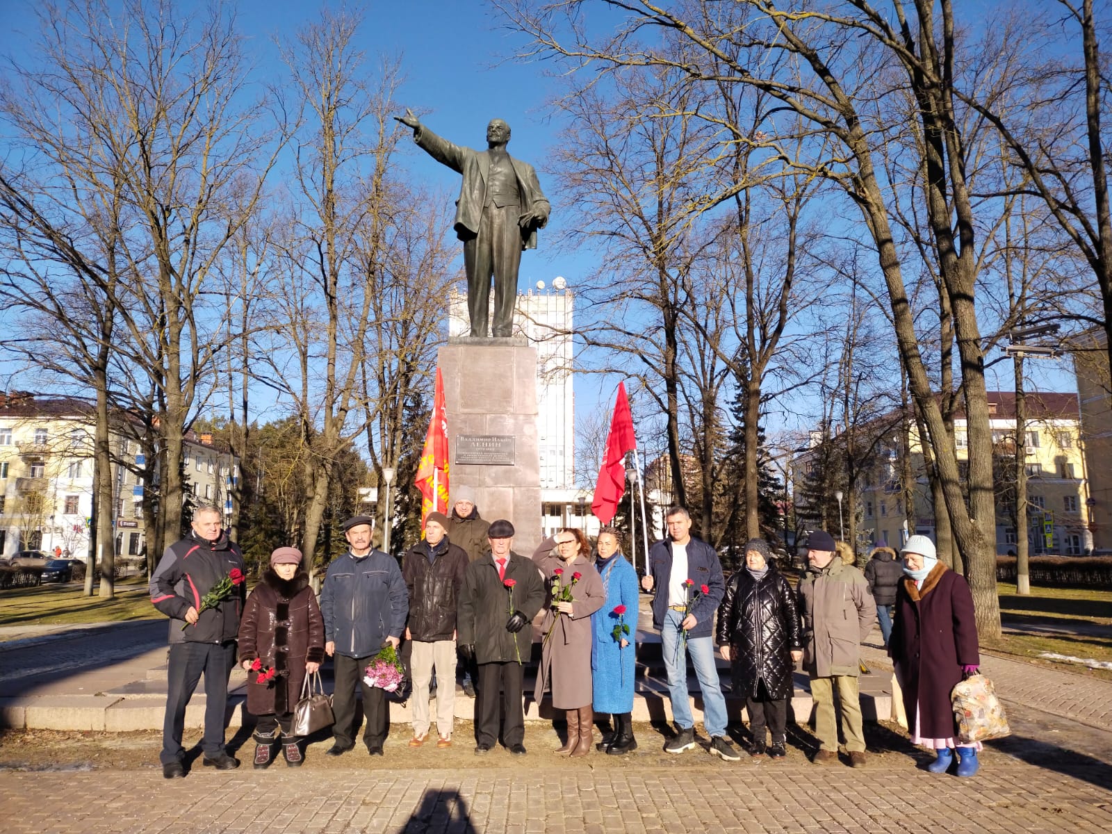 День памяти В.И. Ленина в Воскресенске