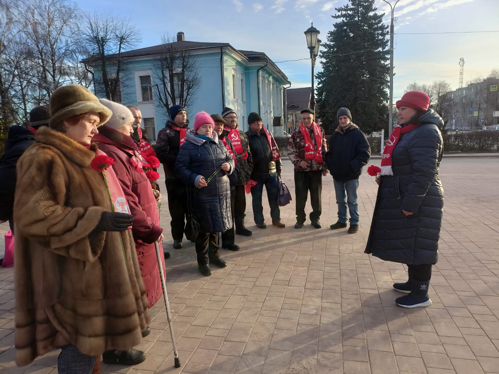 101-я годовщина без Ленина в Лотошино
