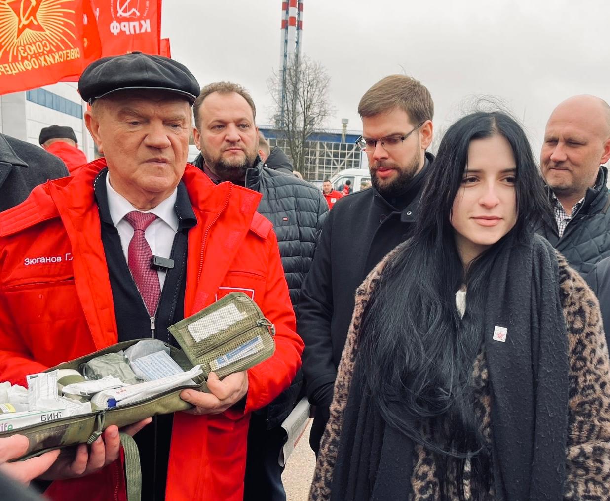 133-й гуманитарный конвой от КПРФ на Донбасс и в Курск в память о Сталинградской битве