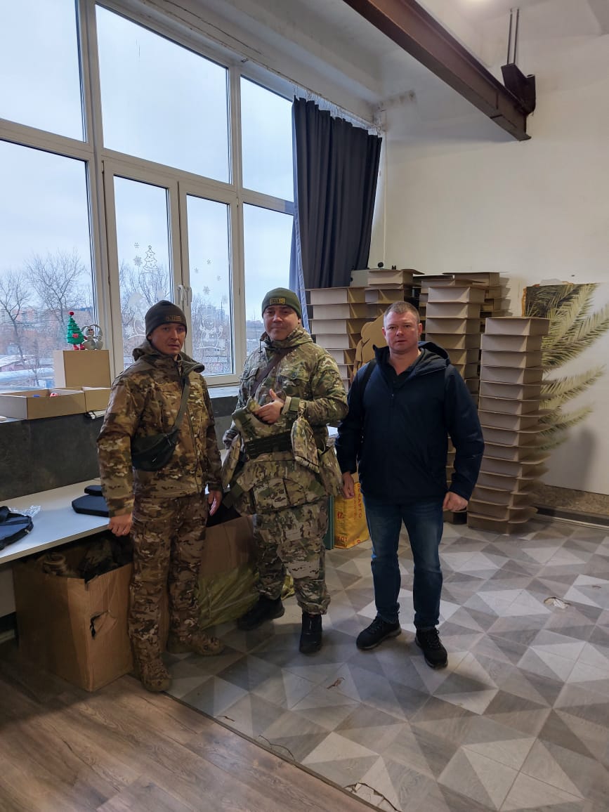 Добровольцы Дмитровского городского комитета КПРФ вернулись из очередной поездки на СВО