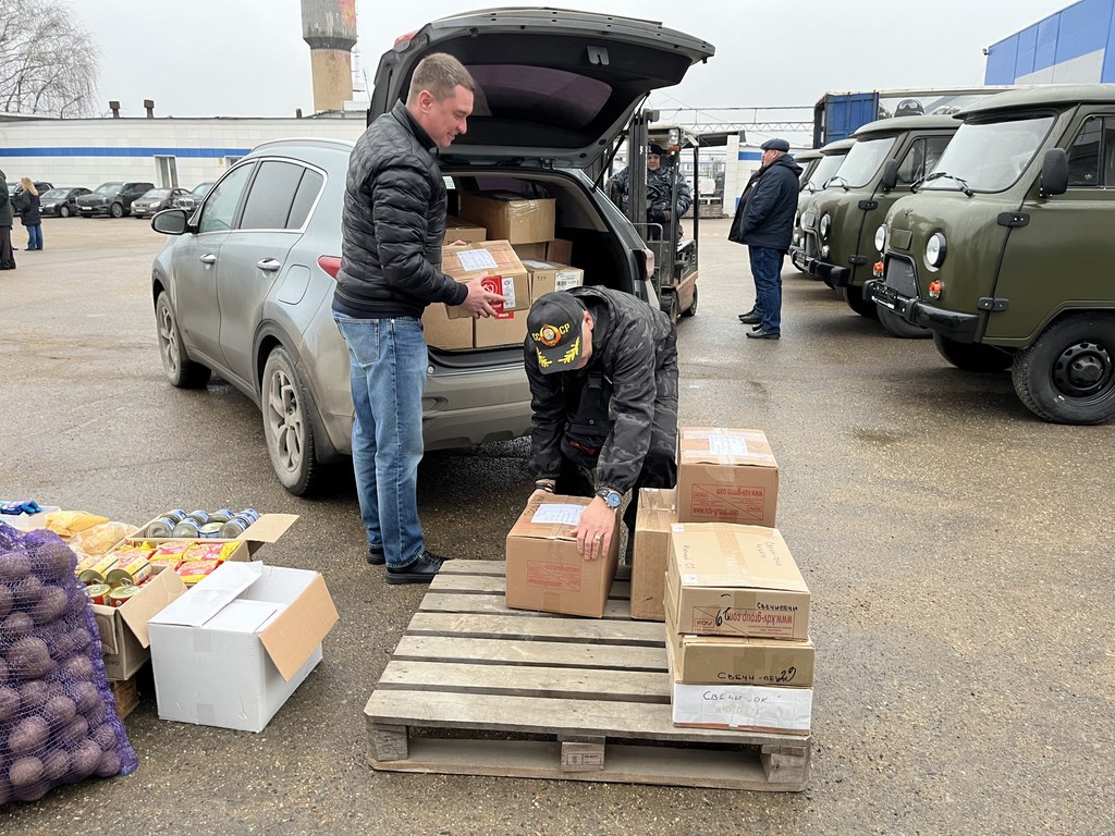 133-й гуманитарный конвой от КПРФ на Донбасс и в Курск в память о Сталинградской битве (29.01.2025)