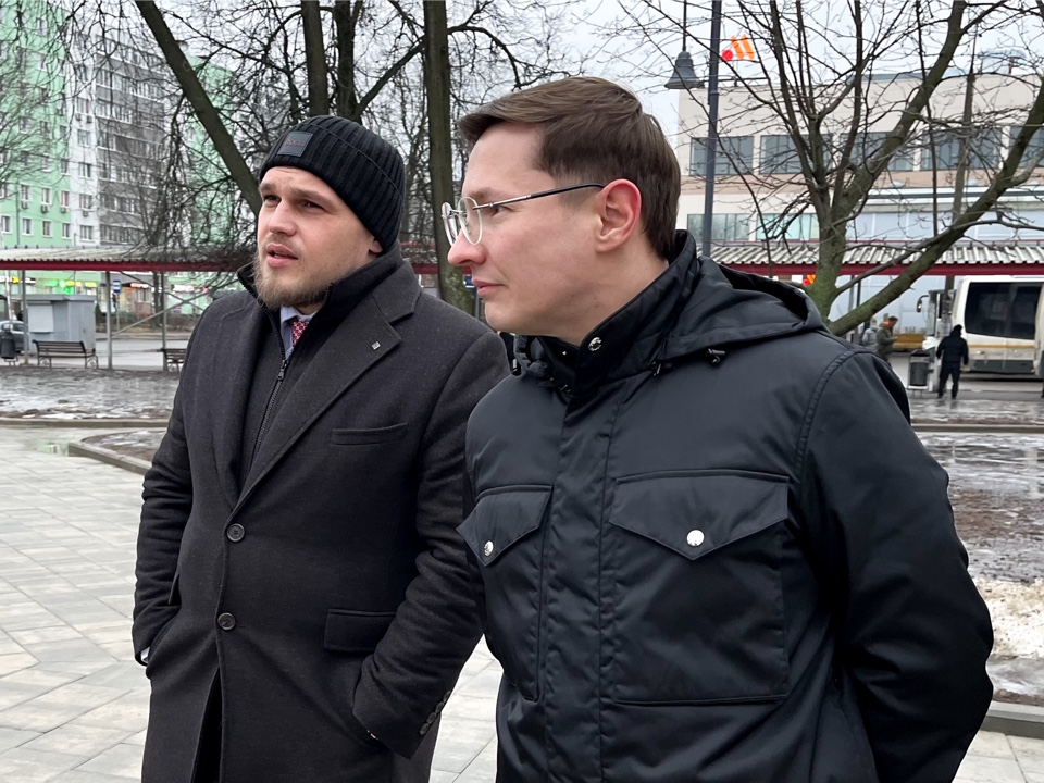 Депутат Мособлдумы Марк Черемисов осмотрел сквер Ногина в Богородском городском округе