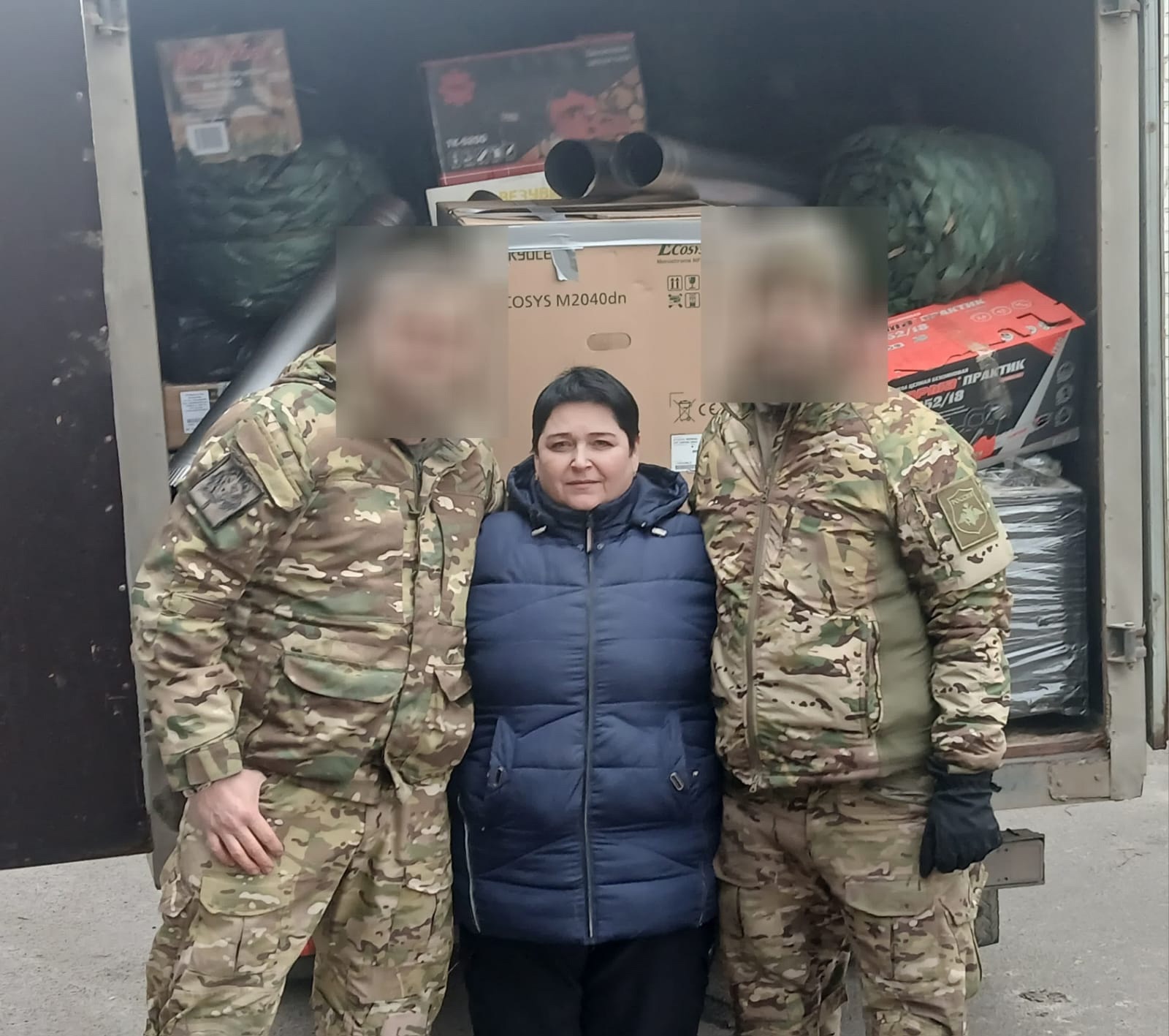 С бойцами до самого конца, до самой Победы!