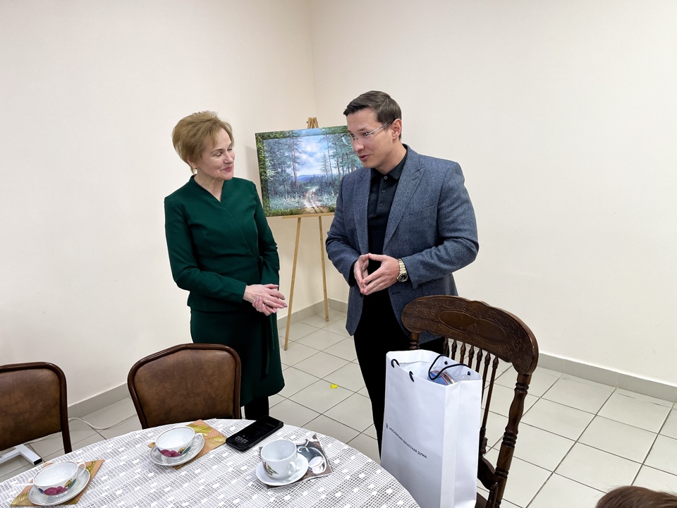 Депутат Мособлдумы Марк Черемисов посетил ГБУ СО МО «КЦСОР «Богородский»