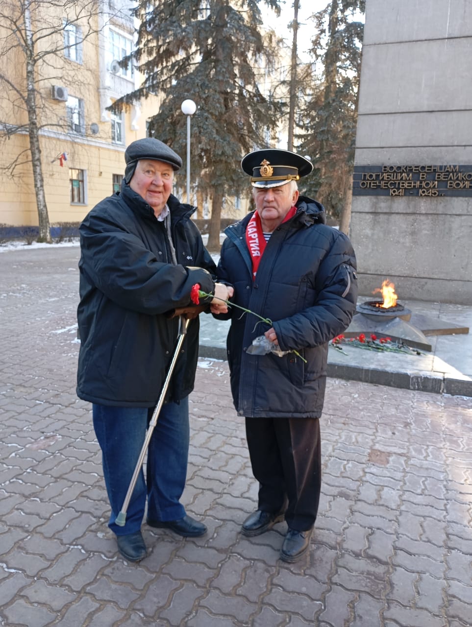 23 февраля отметили в Воскресенске