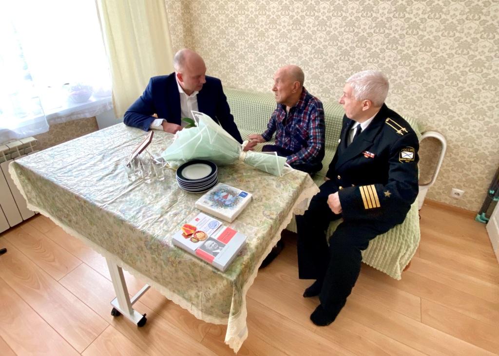 «Лица Победы»: в Коломне поздравили с 99-летием участника Великой Отечественной войны Алексея Михайловича Орлова