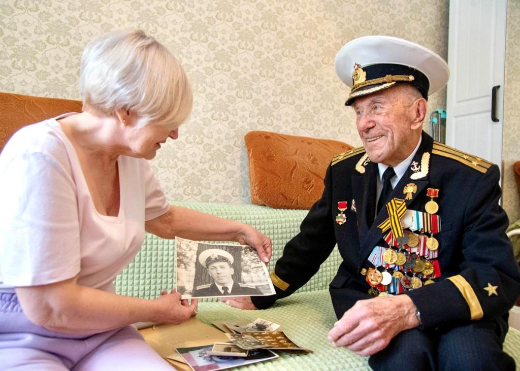 «Лица Победы»: в Коломне поздравили с 99-летием участника Великой Отечественной войны Алексея Михайловича Орлова