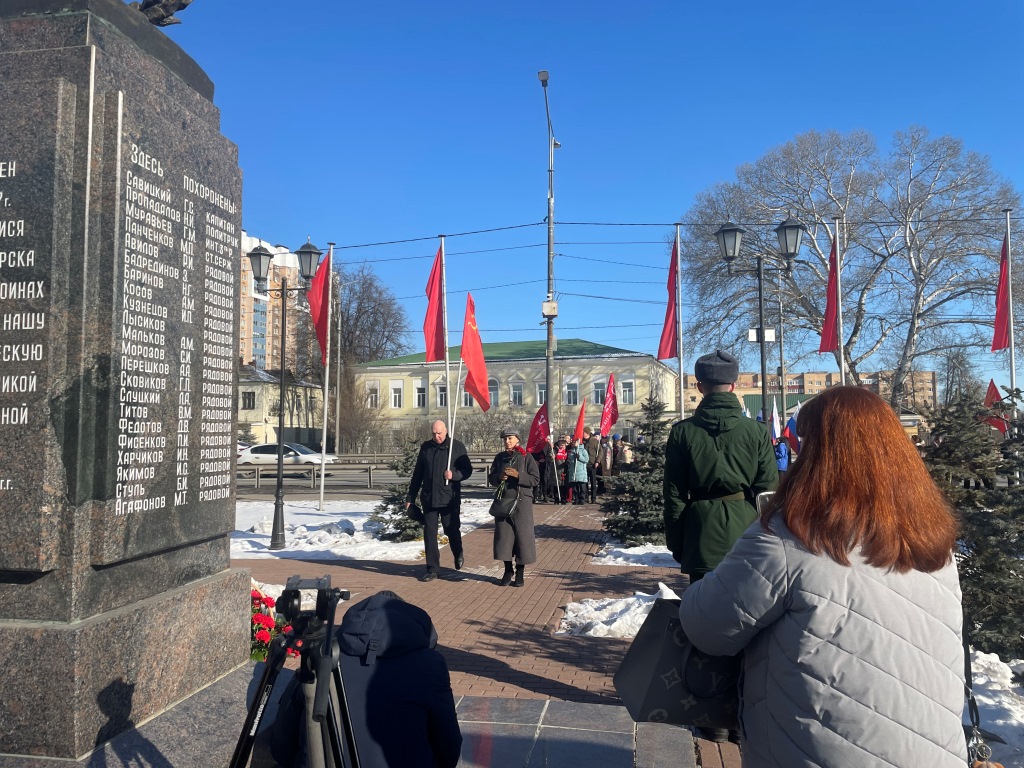 День рождения Советской Армии и ВМФ отметили в Солнечногорске