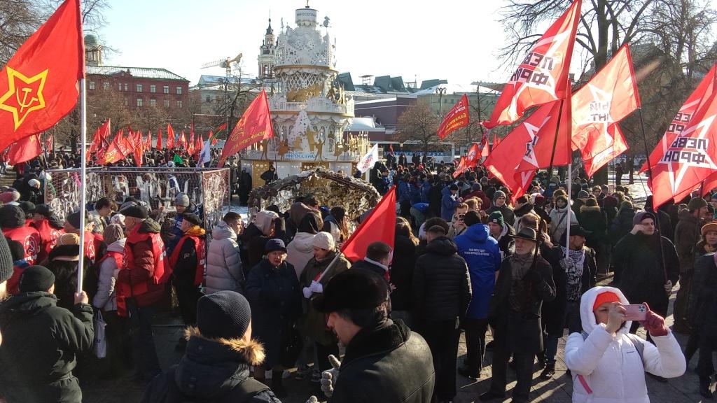 Празднование 107-й годовщины создания Рабоче-крестьянской Красной Армии