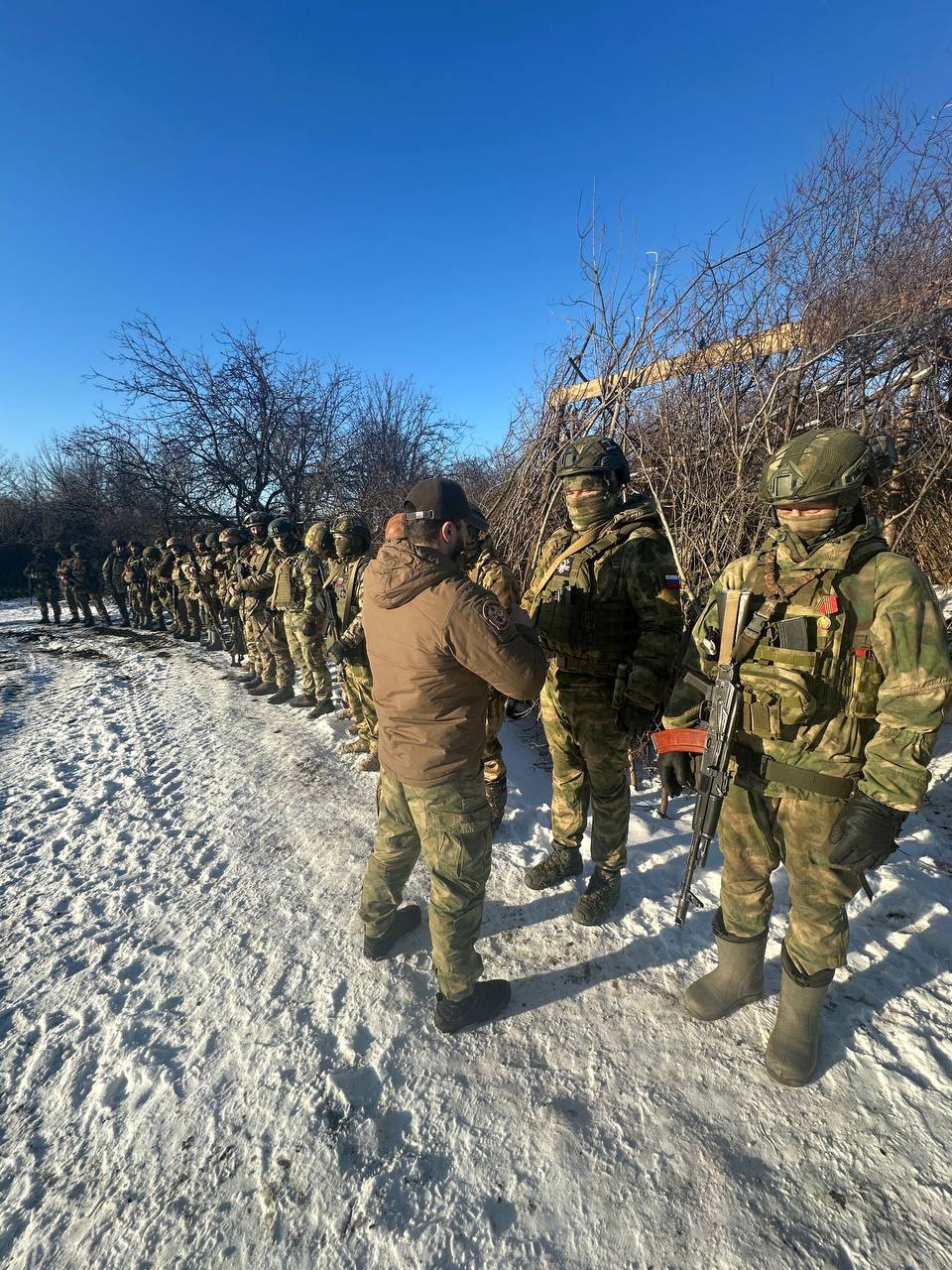 Награды участникам СВО