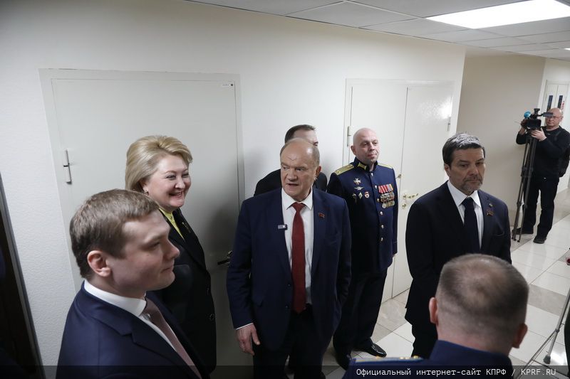 Г.А. Зюганов принял участие в открытии выставки «Герои Гостомеля»