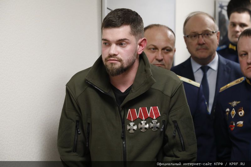 Г.А. Зюганов принял участие в открытии выставки «Герои Гостомеля»
