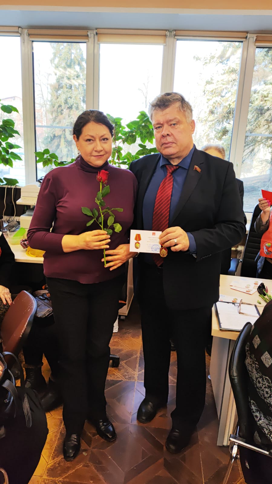 В Раменском коммунисты провели торжественное собрание