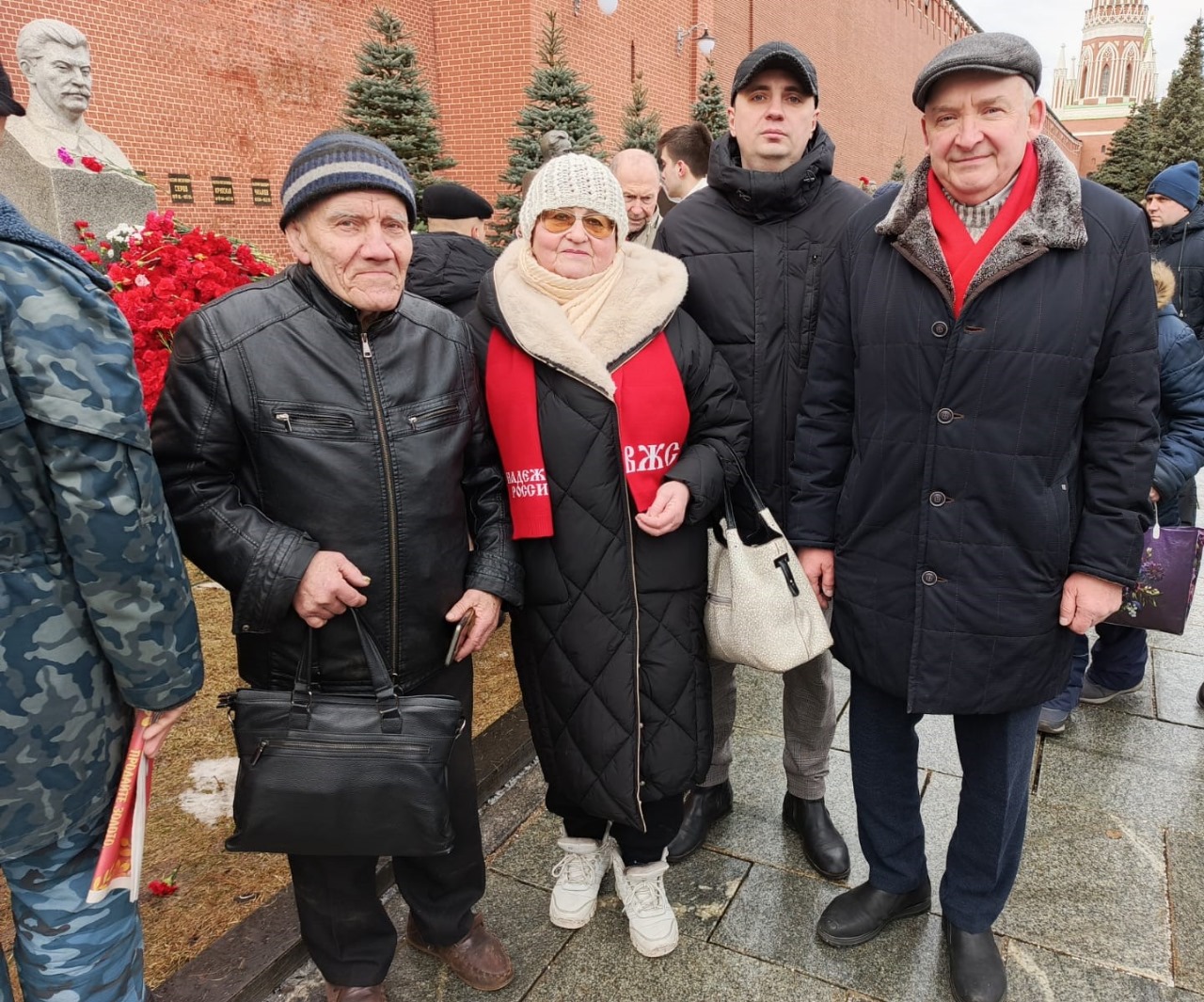 Пушкинские коммунисты приняли участие в памятном мероприятии на Красной площади