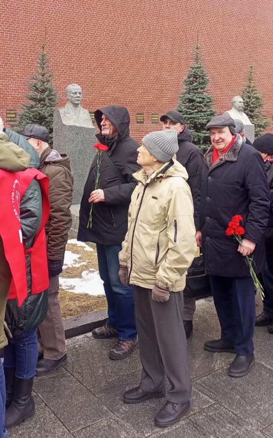 Пушкинские коммунисты приняли участие в памятном мероприятии на Красной площади