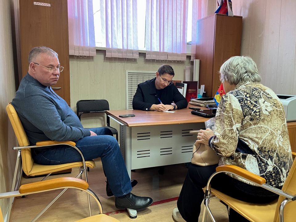Депутат Мособлдумы Марк Черемисов в рамках региональной недели провел прием граждан в Богородском г.о.