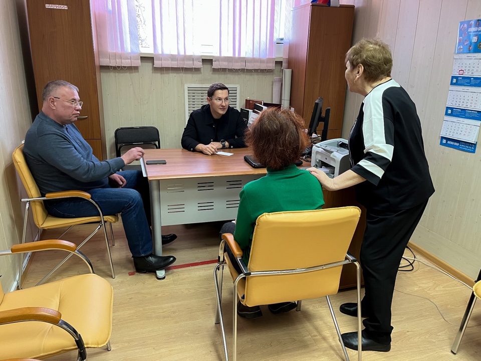 Депутат Мособлдумы Марк Черемисов в рамках региональной недели провел прием граждан в Богородском г.о.