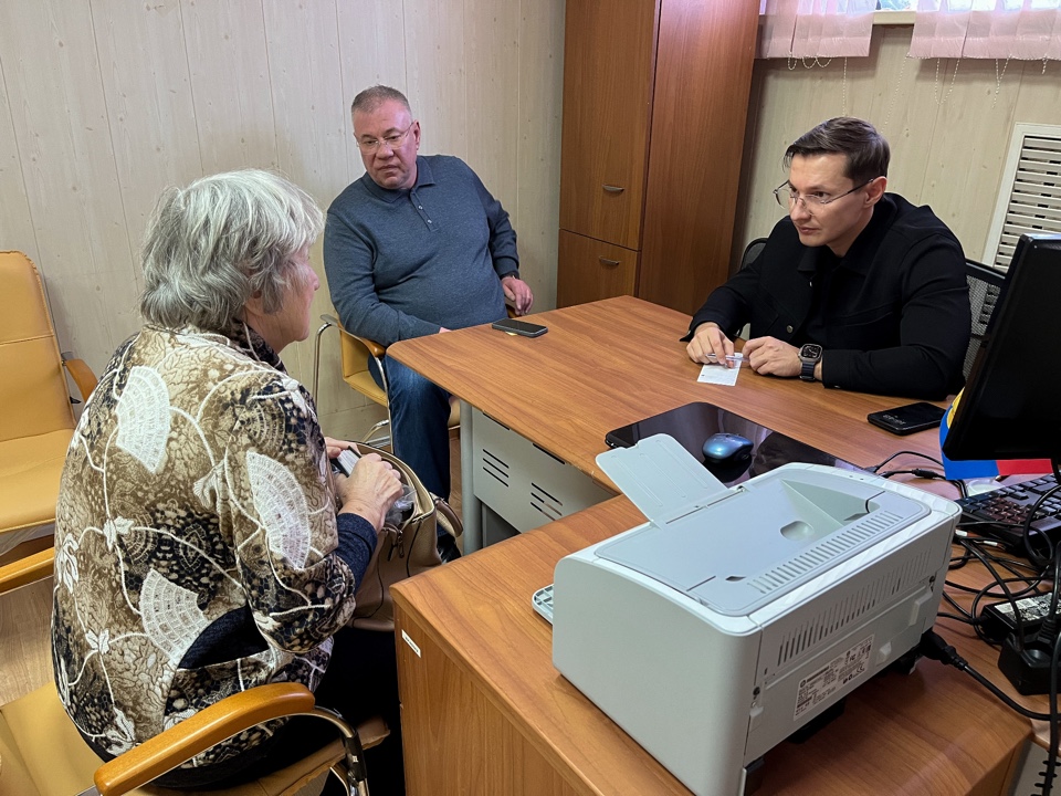 Депутат Мособлдумы Марк Черемисов в рамках региональной недели провел прием граждан в Богородском г.о.