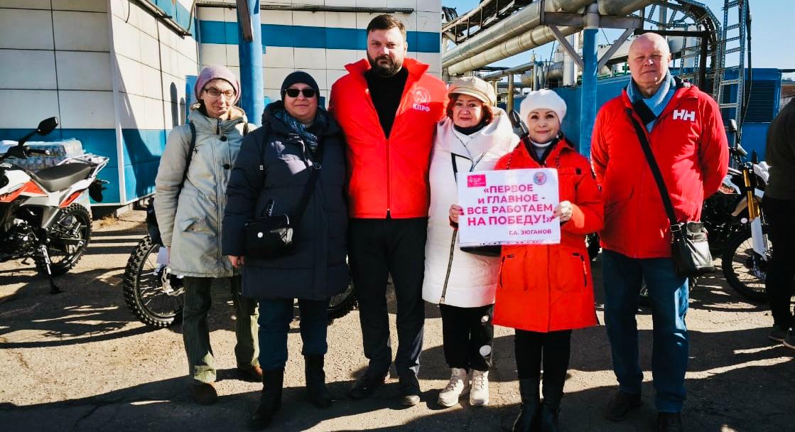 Московское областное региональное отделение «ВЖС – Надежда России» приняло участие формировании и оправке 136 гуманитарного конвоя КПРФ