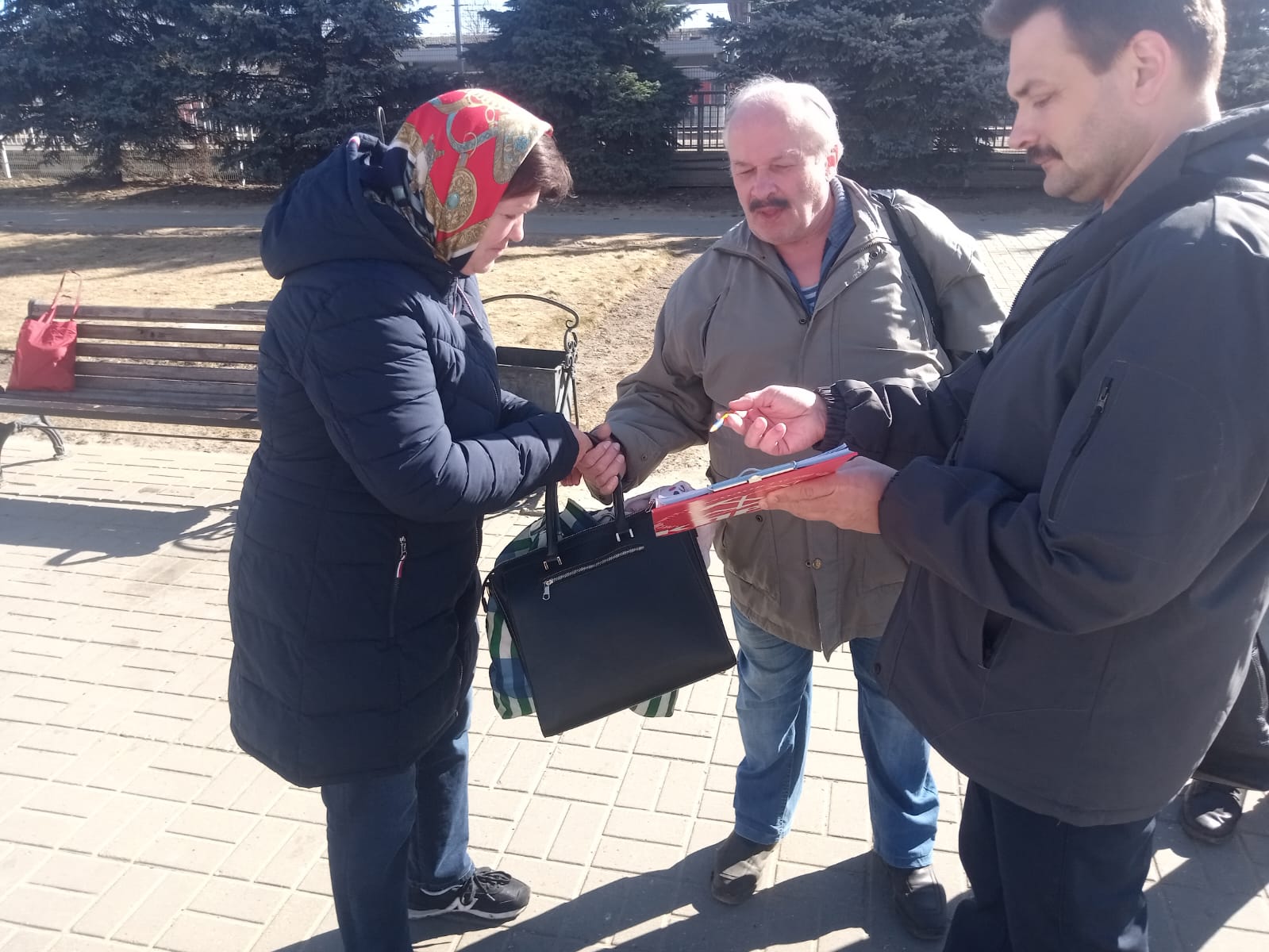 «Красные в городе! Работа с населением в Сергиевом Посаде»