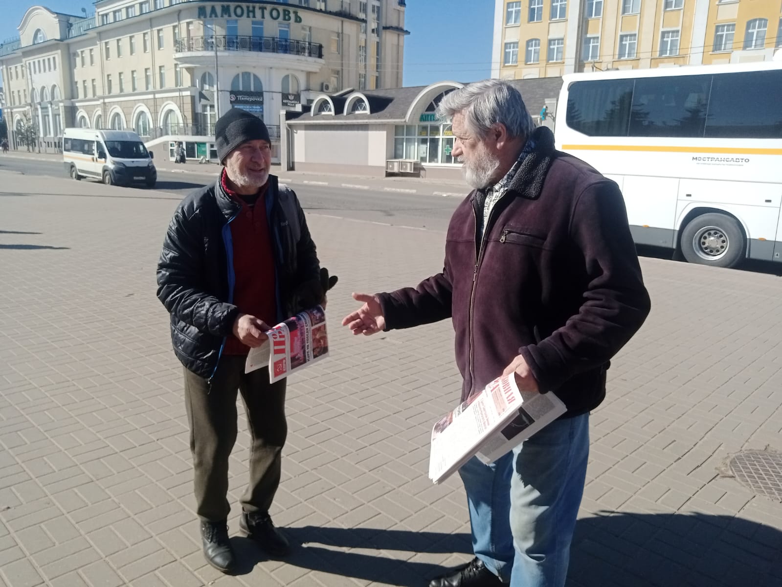 «Красные в городе! Работа с населением в Сергиевом Посаде»