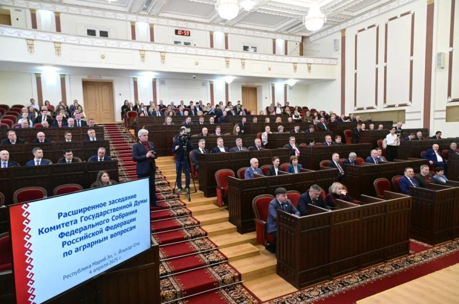 Председатель Комитета по аграрным вопросам В.И. Кашин провел расширенное заседание Комитета в Республике Марий Эл