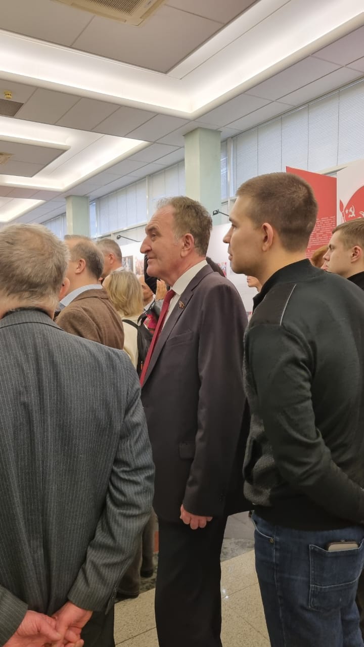 Николай Васильев принял участие в торжественном открытии выставки «Основы Великой Победы»