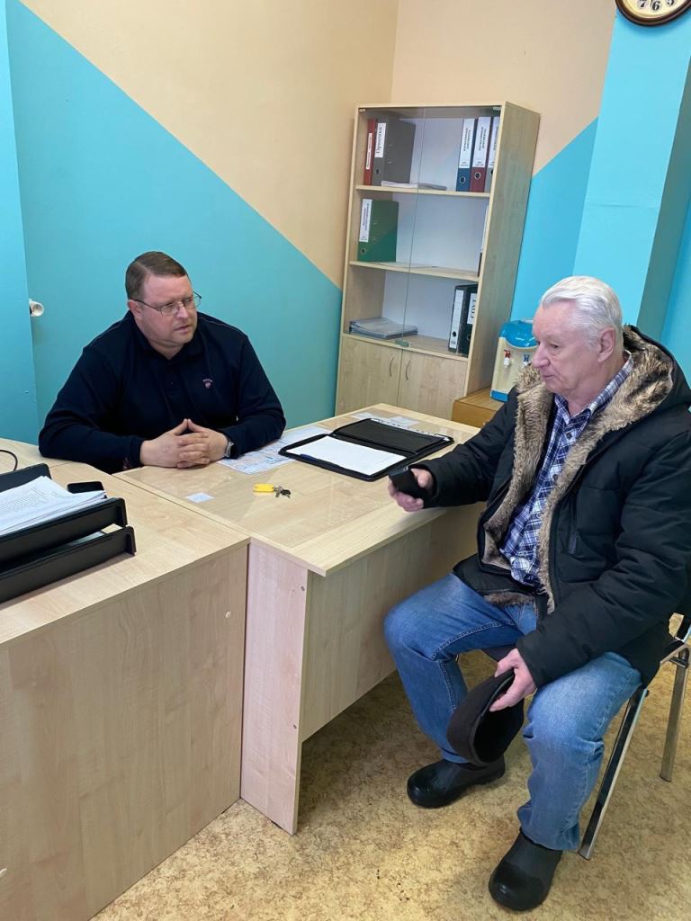 Депутат Совета депутатов г.о. Королёв, фракции КПРФ Николай Пономарев провел очередной прием граждан