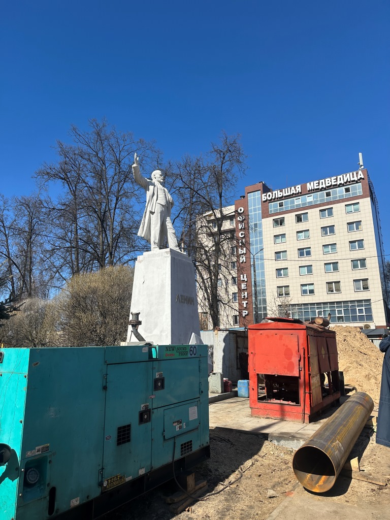 Памятник Ленина в Королёве будет доступен для праздничных мероприятий 22 апреля