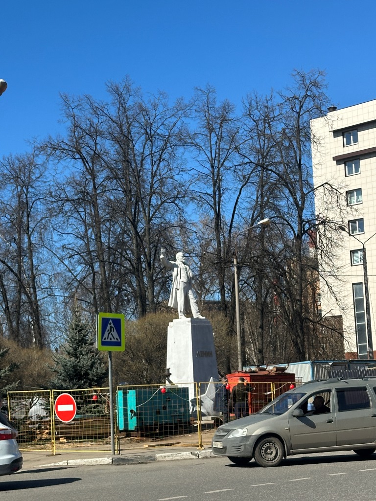 Памятник Ленина в Королёве будет доступен для праздничных мероприятий 22 апреля