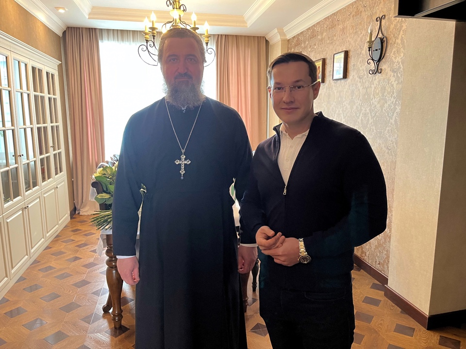 Депутат Мособлдумы Марк Черемисов отметил Благовещение Пресвятой Богородицы и День рождения протоиерея Марка