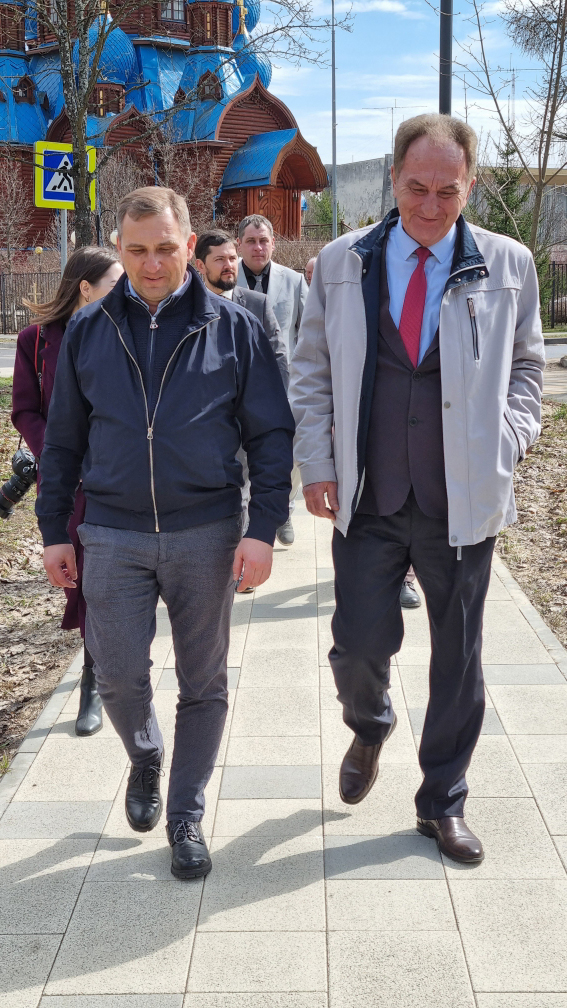 Николай Васильев посетил Звездный городок