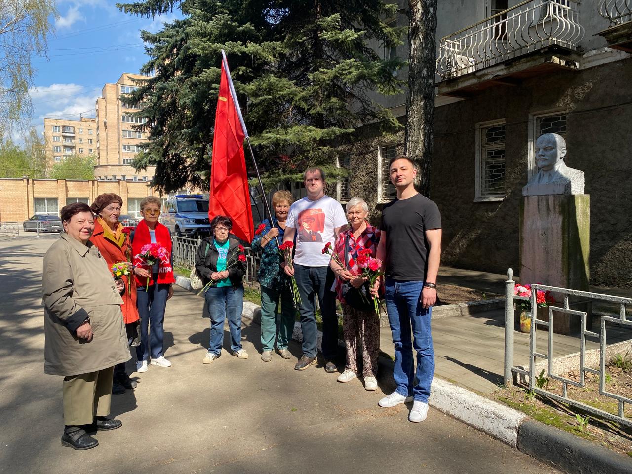 В Долгопрудном чтут память о Ленине