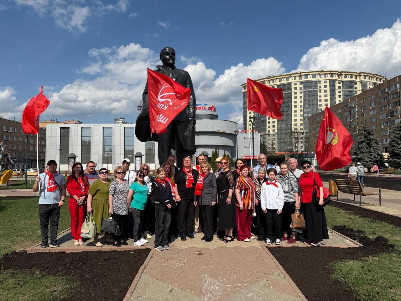 В Щёлково и Лосино-Петровском прошли мероприятия к 155-летию В.И. Ленина