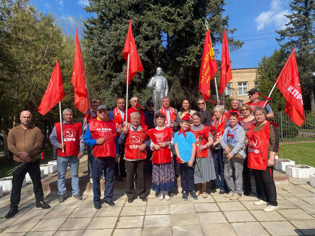 Московское областное региональное отделение ООД « ВЖС» приняло участие в мероприятиях, посвященных 155-летию со дня рождения В.И. Ленина
