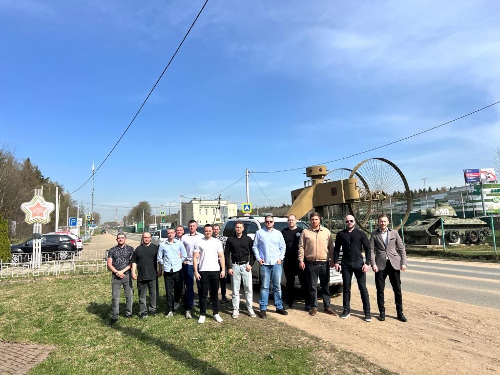 Антифашисткий пробег Московского областного Комсомола