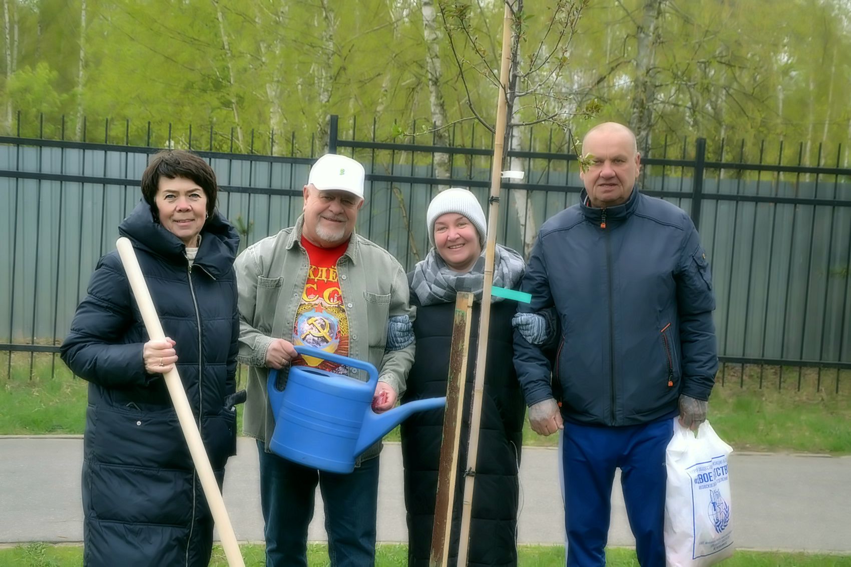Посадите свое дерево в «Саду памяти»!