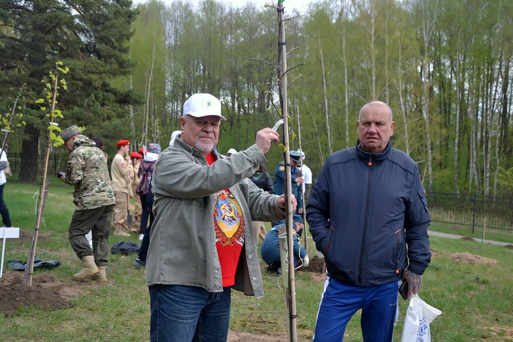 Посадите свое дерево в «Саду памяти»!