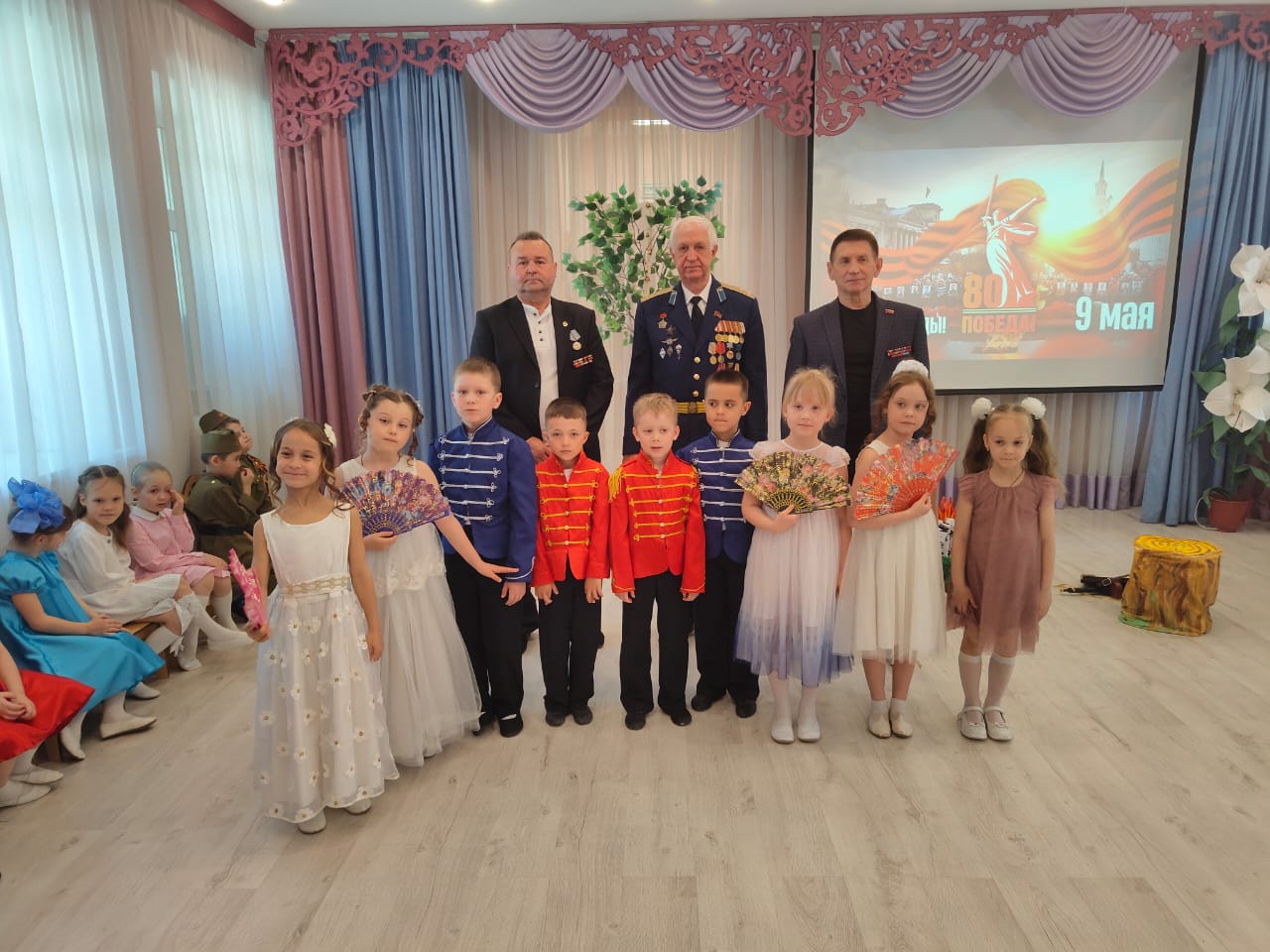 Ветераны в гостях у детей
