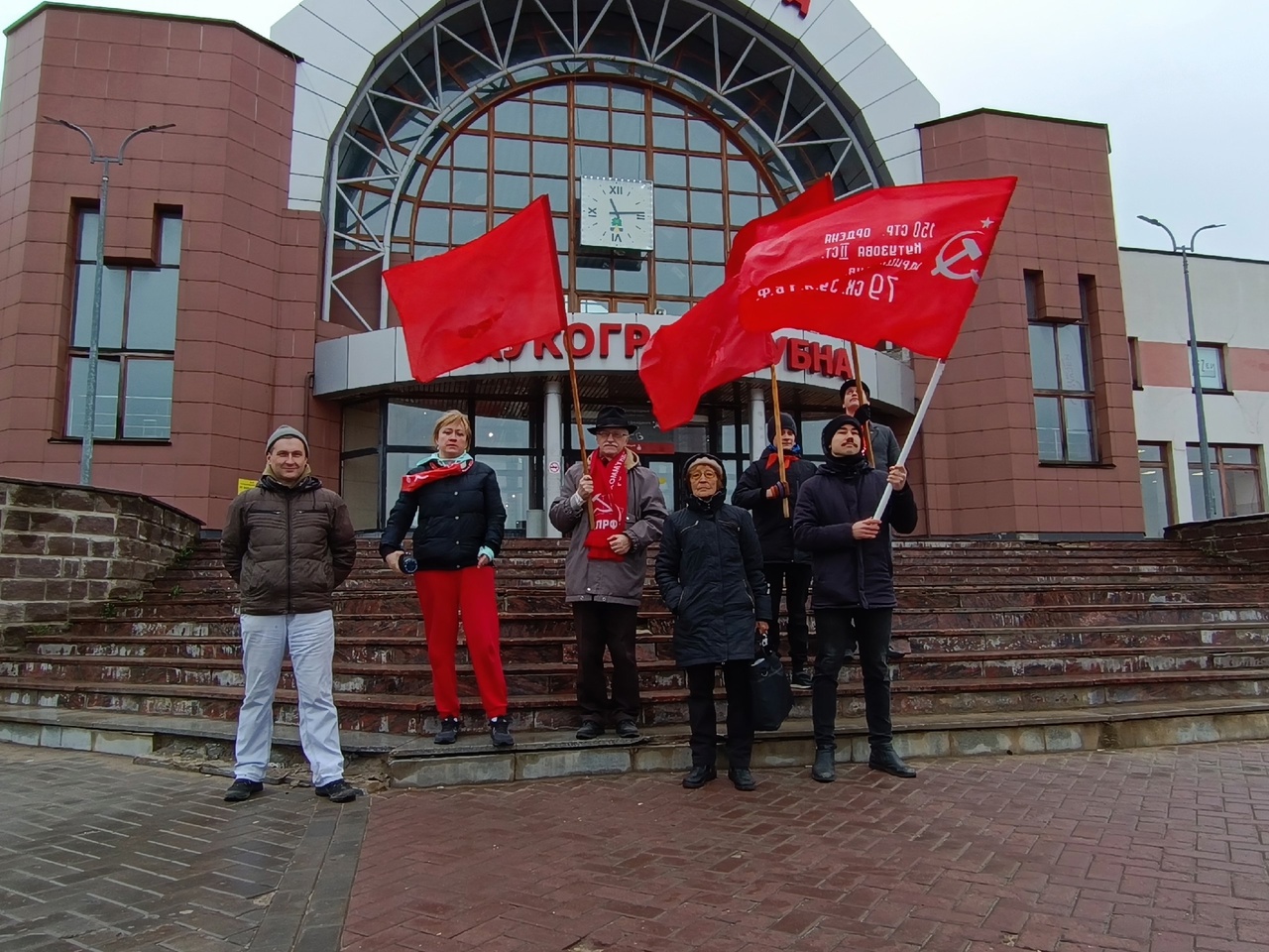 Первомайский автопробег в г. Дубне