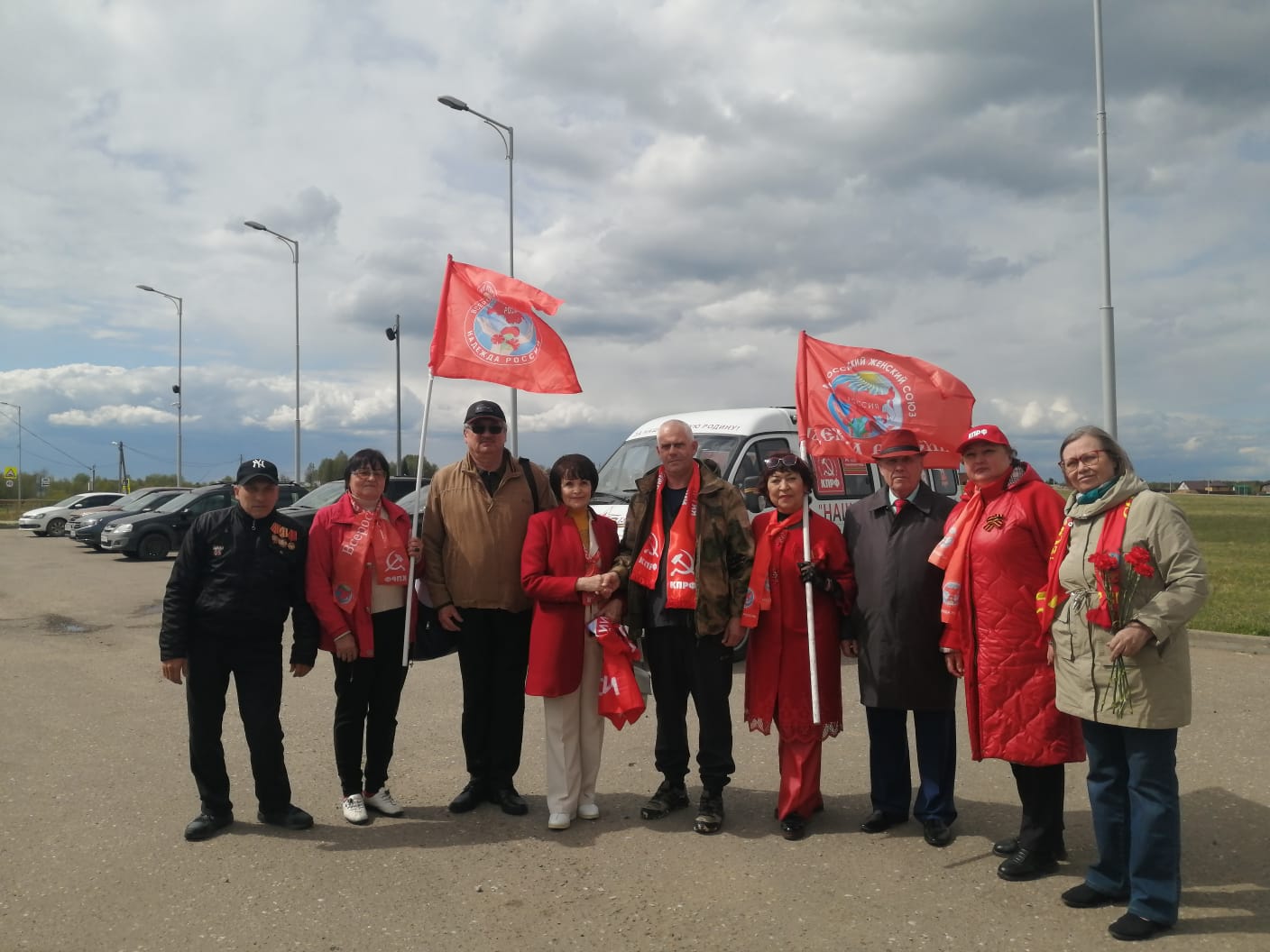 Прием в партию в Лотошино