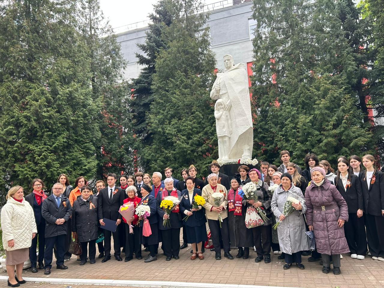 Лыткаринцы празднуют юбилей Победы