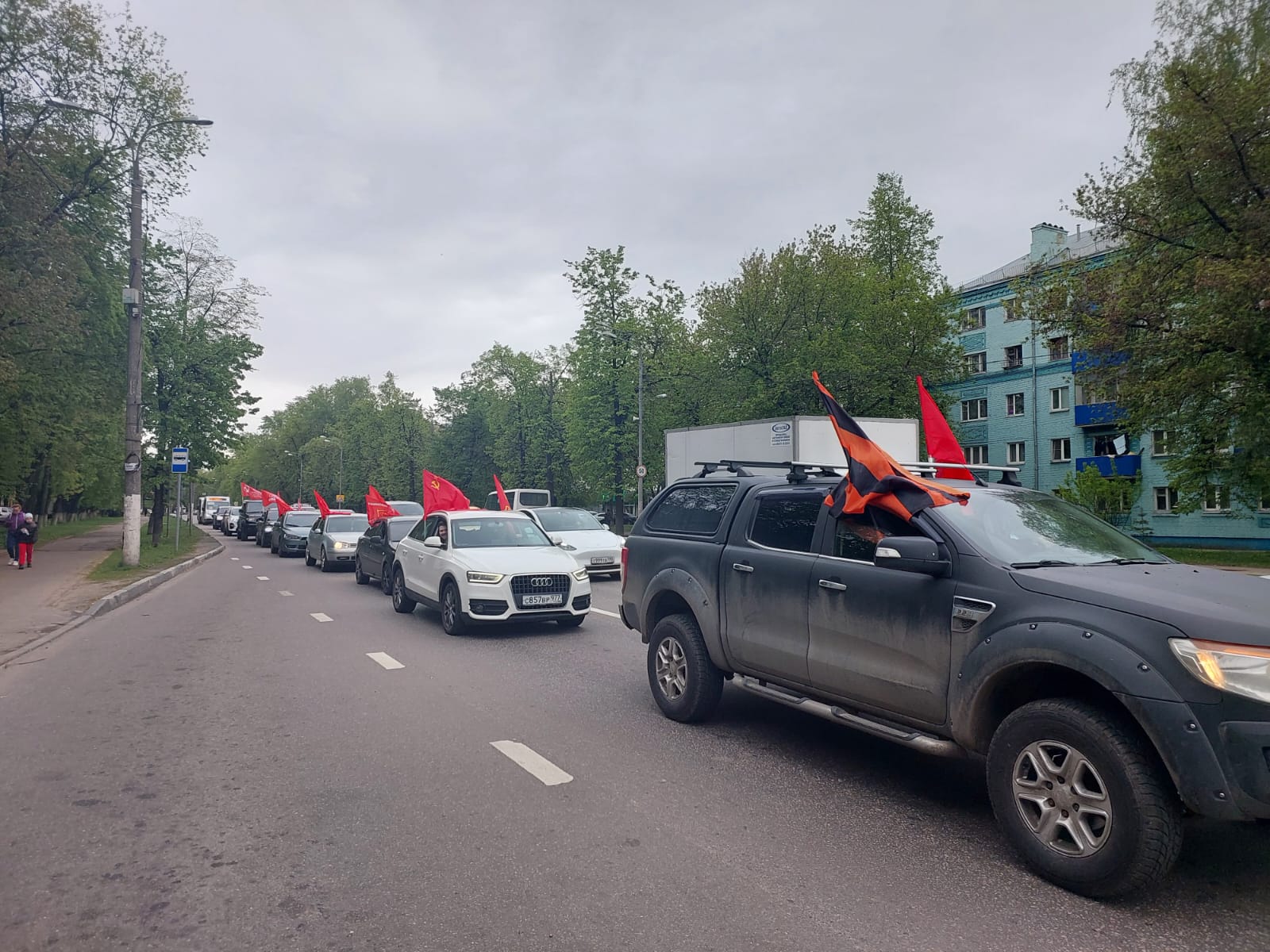 Автопробег в Люберцах