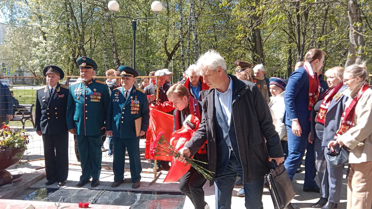 В микрорайоне Юбилейный г.о. Королёв прошла встреча ветеранских организаций