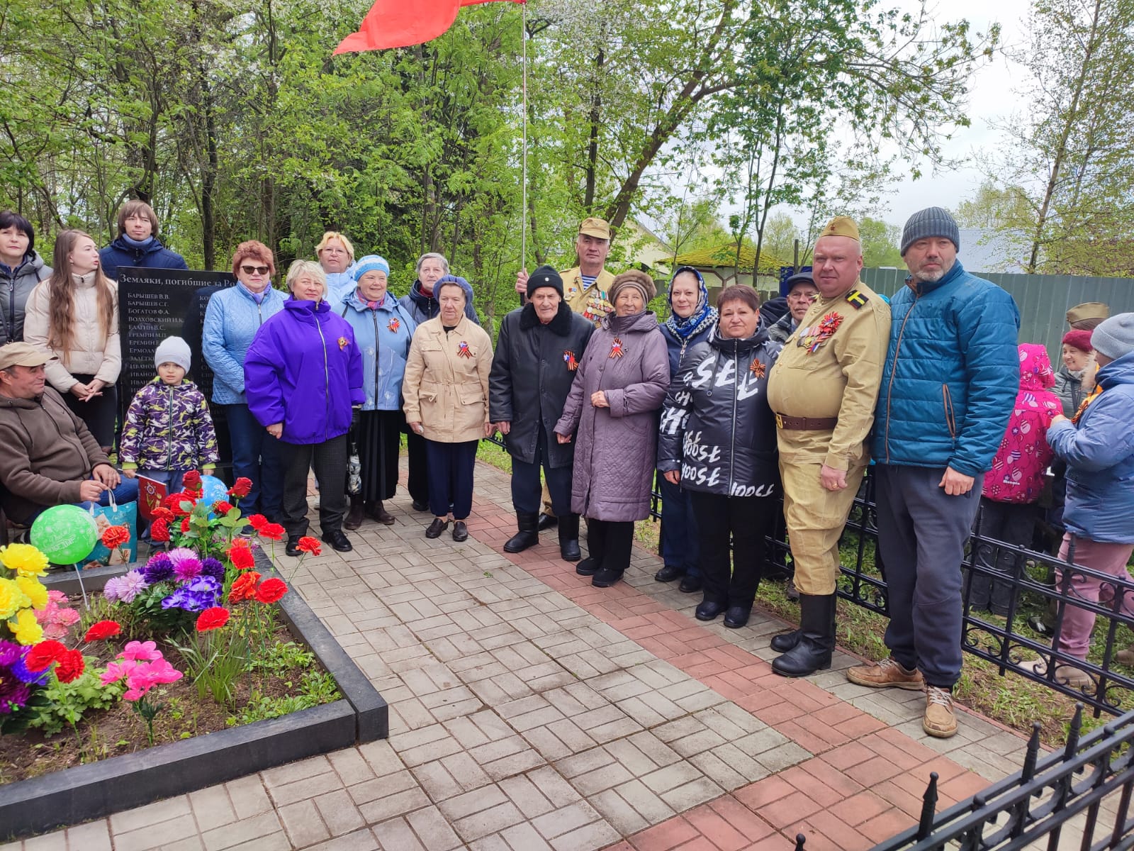 Митинг в деревне Турово
